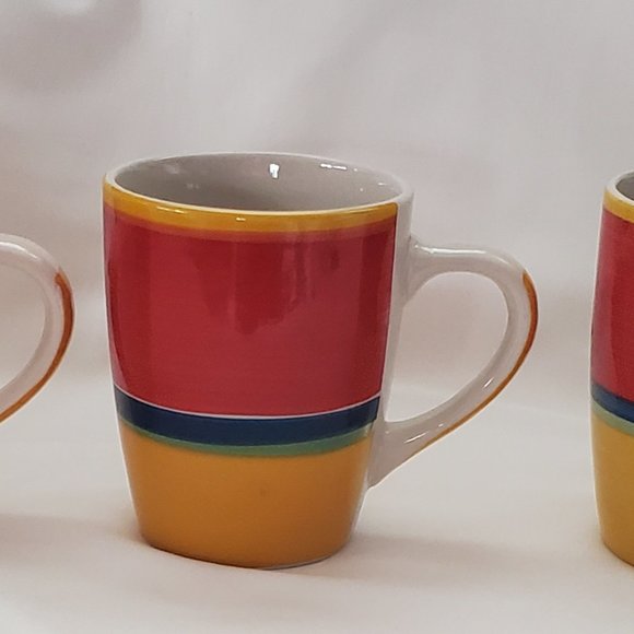 Royal Norfolk Cups/Mugs, pattern Mambo Set of 3 - Picture 2 of 4